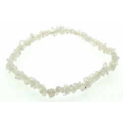 Rainbow Moonstone Gemstone Chip Bracelet